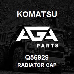 Q56929 Komatsu RADIATOR CAP | AGA Parts