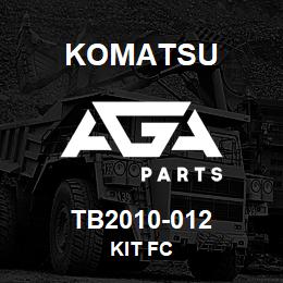 TB2010-012 Komatsu KIT FC | AGA Parts