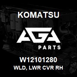 W12101280 Komatsu WLD, LWR CVR RH | AGA Parts