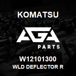 W12101300 Komatsu WLD DEFLECTOR R | AGA Parts
