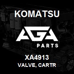XA4913 Komatsu VALVE, CARTR | AGA Parts