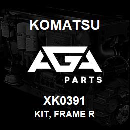 XK0391 Komatsu KIT, FRAME R | AGA Parts