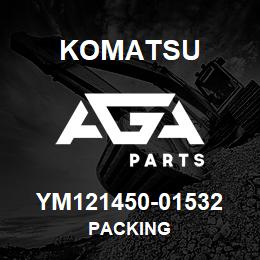 YM121450-01532 Komatsu PACKING | AGA Parts