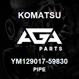 YM129017-59830 Komatsu PIPE | AGA Parts