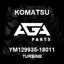 YM129935-18011 Komatsu TURBINE | AGA Parts