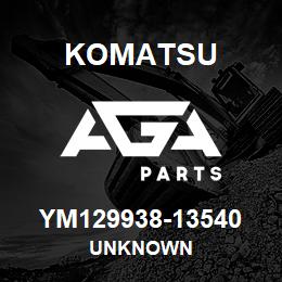 YM129938-13540 Komatsu UNKNOWN | AGA Parts
