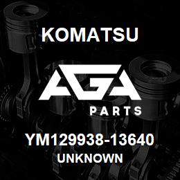 YM129938-13640 Komatsu UNKNOWN | AGA Parts