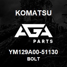 YM129A00-51130 Komatsu BOLT | AGA Parts