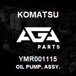 YMR001115 Komatsu OIL PUMP, ASSY. | AGA Parts