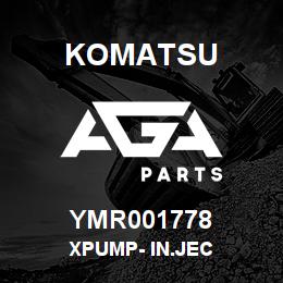 YMR001778 Komatsu XPUMP- IN.JEC | AGA Parts