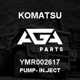 YMR002617 Komatsu PUMP- IN.JECT | AGA Parts