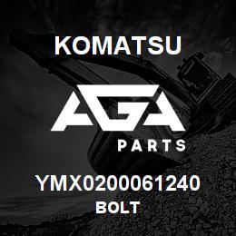 YMX0200061240 Komatsu BOLT | AGA Parts