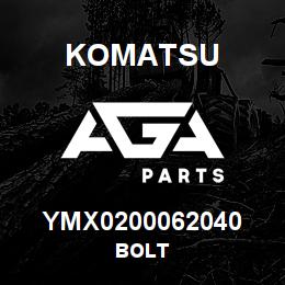 YMX0200062040 Komatsu BOLT | AGA Parts
