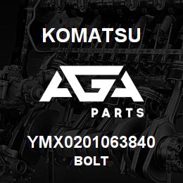 YMX0201063840 Komatsu BOLT | AGA Parts