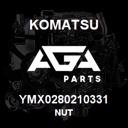 YMX0280210331 Komatsu NUT | AGA Parts