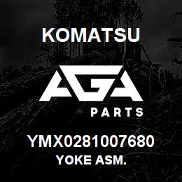 YMX0281007680 Komatsu YOKE ASM. | AGA Parts
