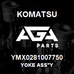 YMX0281007750 Komatsu YOKE ASS'Y | AGA Parts
