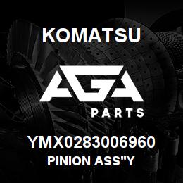 YMX0283006960 Komatsu PINION ASS'Y | AGA Parts