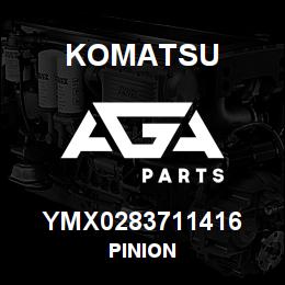 YMX0283711416 Komatsu PINION | AGA Parts