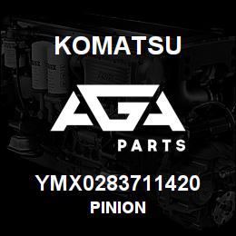 YMX0283711420 Komatsu PINION | AGA Parts