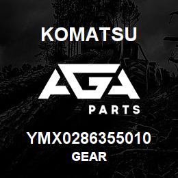 YMX0286355010 Komatsu GEAR | AGA Parts