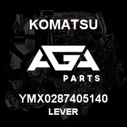 YMX0287405140 Komatsu LEVER | AGA Parts YMX0287405140 Komatsu LEVER | AGA Parts