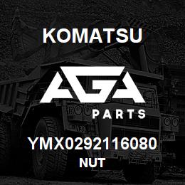 YMX0292116080 Komatsu NUT | AGA Parts