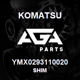 YMX0293110020 Komatsu SHIM | AGA Parts