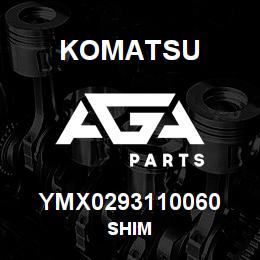 YMX0293110060 Komatsu SHIM | AGA Parts