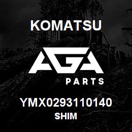 YMX0293110140 Komatsu SHIM | AGA Parts