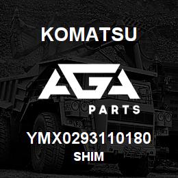 YMX0293110180 Komatsu SHIM | AGA Parts
