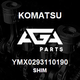 YMX0293110190 Komatsu SHIM | AGA Parts