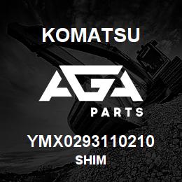 YMX0293110210 Komatsu SHIM | AGA Parts