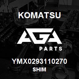 YMX0293110270 Komatsu SHIM | AGA Parts