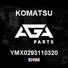 YMX0293110320 Komatsu SHIM | AGA Parts