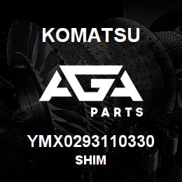 YMX0293110330 Komatsu SHIM | AGA Parts