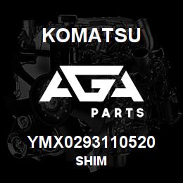 YMX0293110520 Komatsu SHIM | AGA Parts