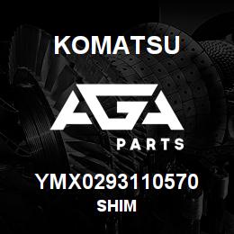 YMX0293110570 Komatsu SHIM | AGA Parts