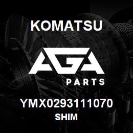 YMX0293111070 Komatsu SHIM | AGA Parts