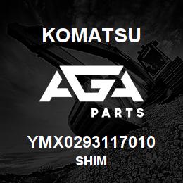 YMX0293117010 Komatsu SHIM | AGA Parts
