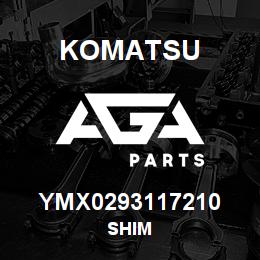 YMX0293117210 Komatsu SHIM | AGA Parts