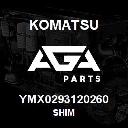 YMX0293120260 Komatsu SHIM | AGA Parts