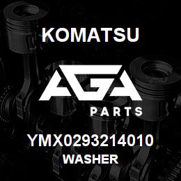 YMX0293214010 Komatsu WASHER | AGA Parts