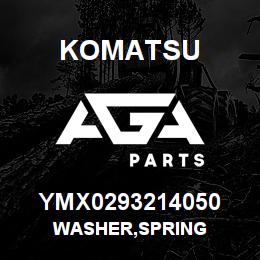YMX0293214050 Komatsu WASHER,SPRING | AGA Parts