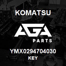 YMX0294704030 Komatsu KEY | AGA Parts