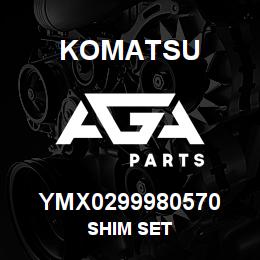 YMX0299980570 Komatsu SHIM SET | AGA Parts