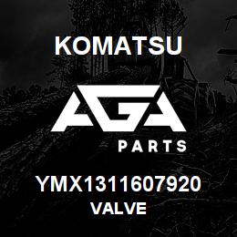 YMX1311607920 Komatsu VALVE | AGA Parts