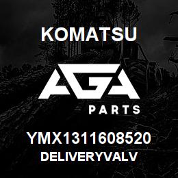 YMX1311608520 Komatsu DELIVERYVALV | AGA Parts