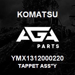 YMX1312000220 Komatsu TAPPET ASS'Y | AGA Parts YMX1312000220 Komatsu TAPPET ASS'Y | AGA Parts