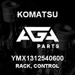 YMX1312540600 Komatsu RACK, CONTROL | AGA Parts